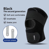 Sports Kneepad Pressurized Elastic Knee Pads Knee Support Joints Protector Fitness Gear Injury Recovery Brace Protector Non-Slip